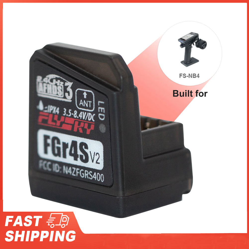 Drone Racing Receiver - Flysky FGR4S V2 Receiver AFHDS Single-Antenna
