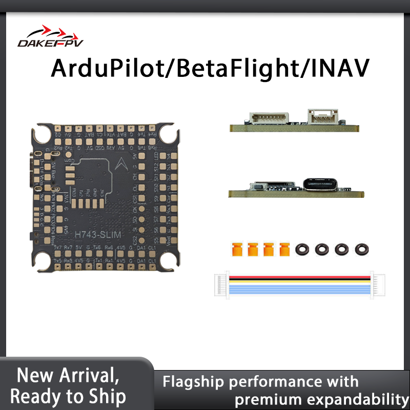 H743 SLIM Flight Controller —  - Drone Racing Flight Controller reseña y precio