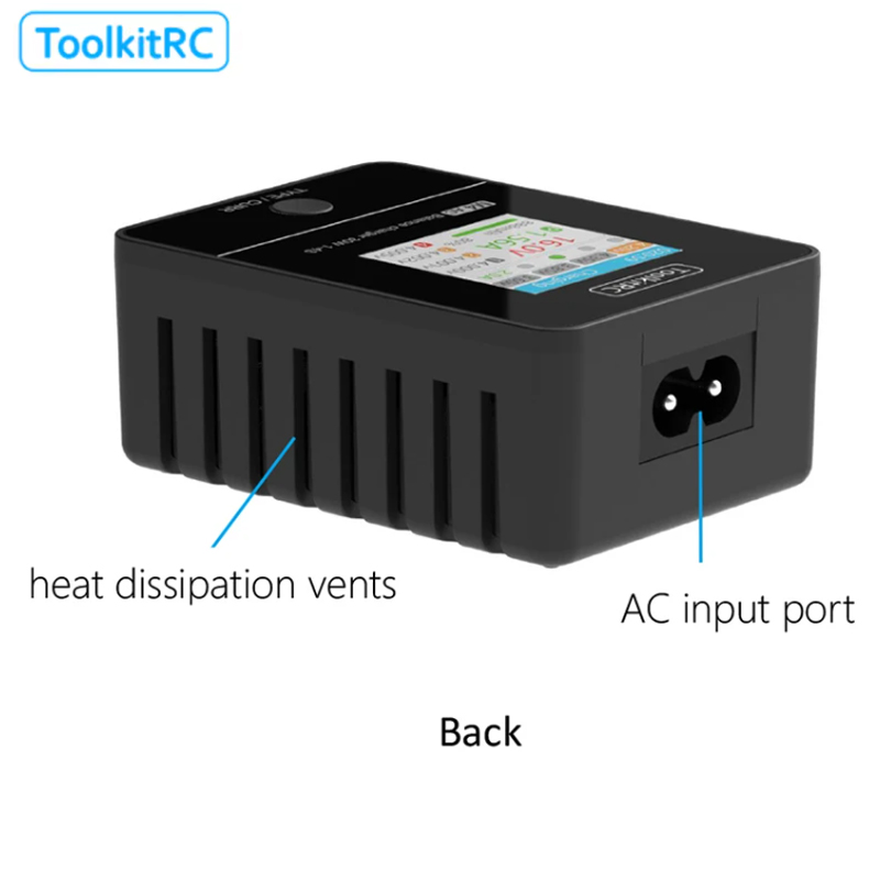 ToolkitRC M4AC 30W LCD Screen  - Drone Racing Charger reseña y precio