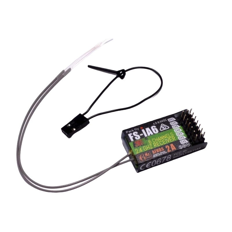 Flysky FS-IA6 Receiver 6CH Dua - Drone Racing Battery reseña y precio
