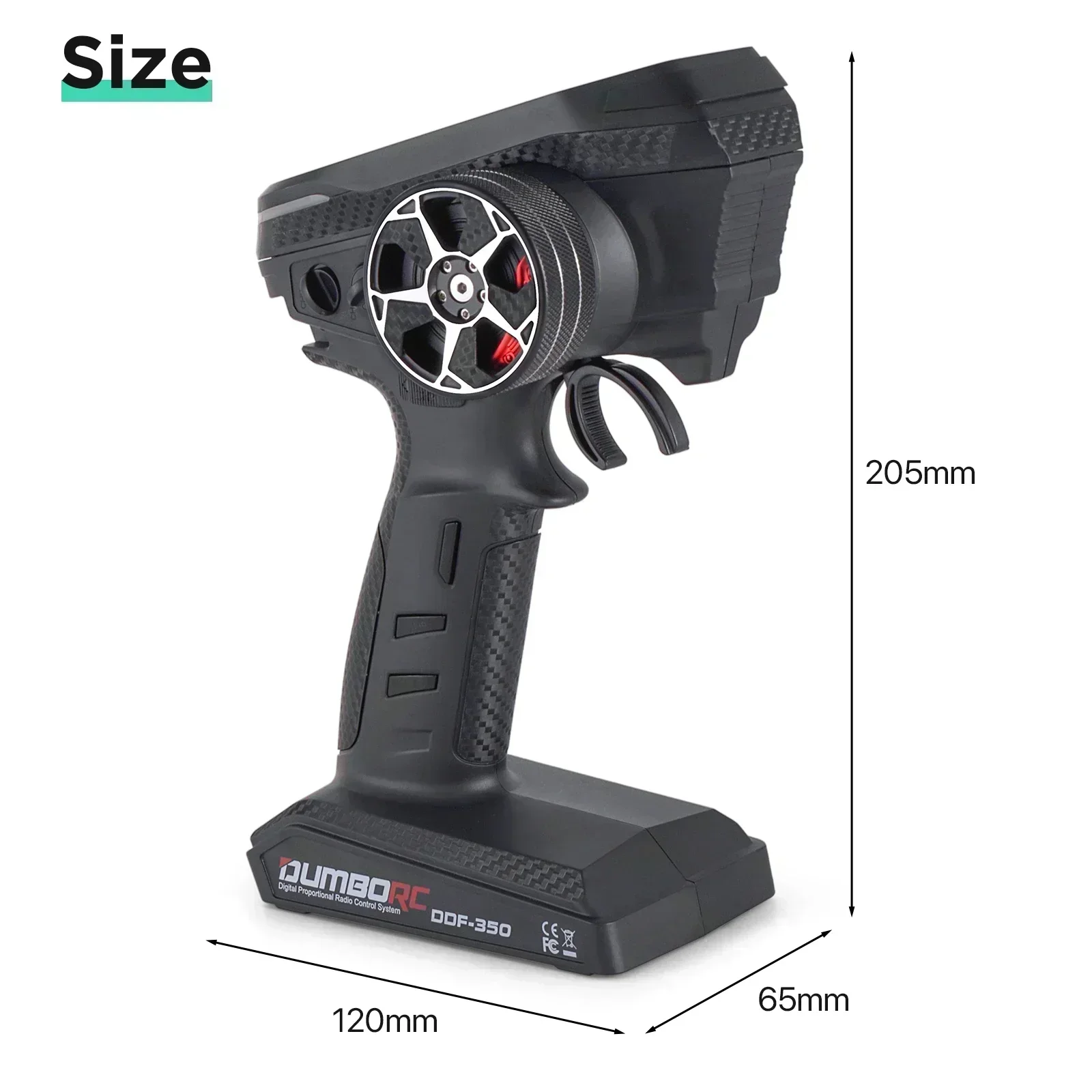 DUMBORC DDF-350 10CH RC Remote - Drone Racing Receiver reseña y precio