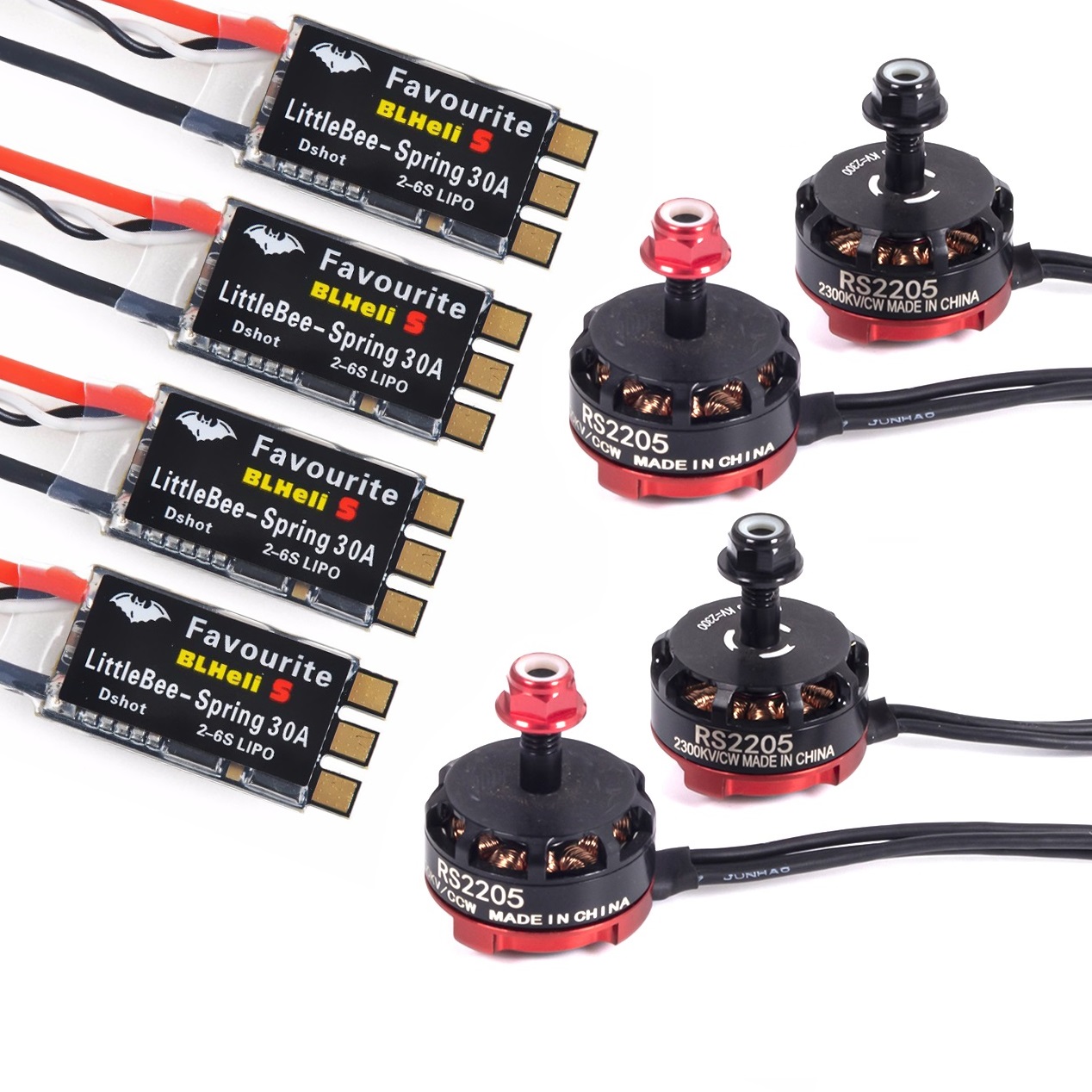 RC RS2205 2205 2300KV CW CCW B - Drone Racing Esc reseña y precio