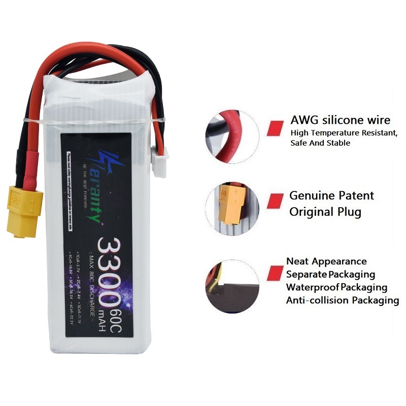 LiPo Rechargeable Battery 4S 3 - Drone Racing Battery reseña y precio