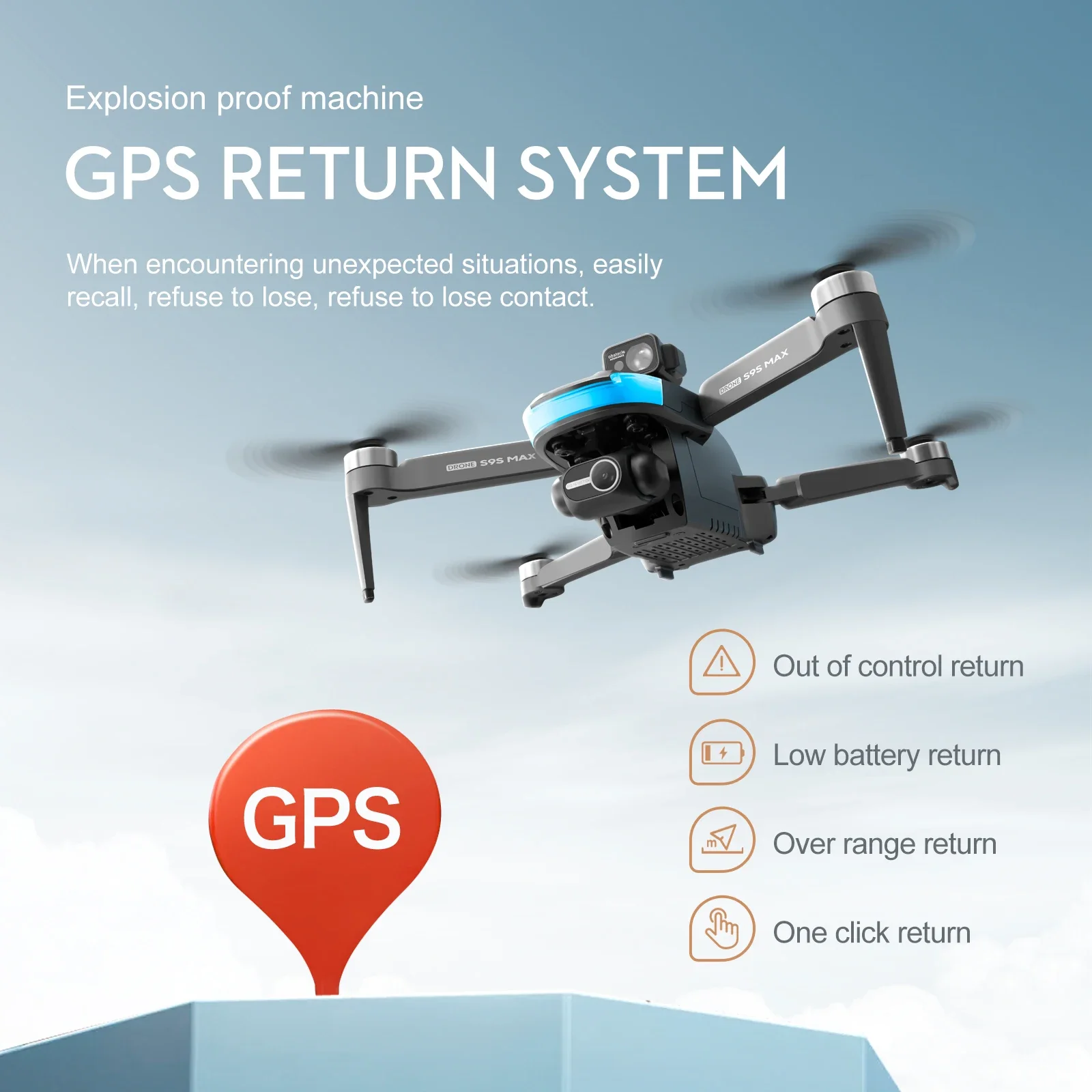 NEW S9S MAX MINI Drone 4K 2-Ax - Drone Racing Camera reseña y precio