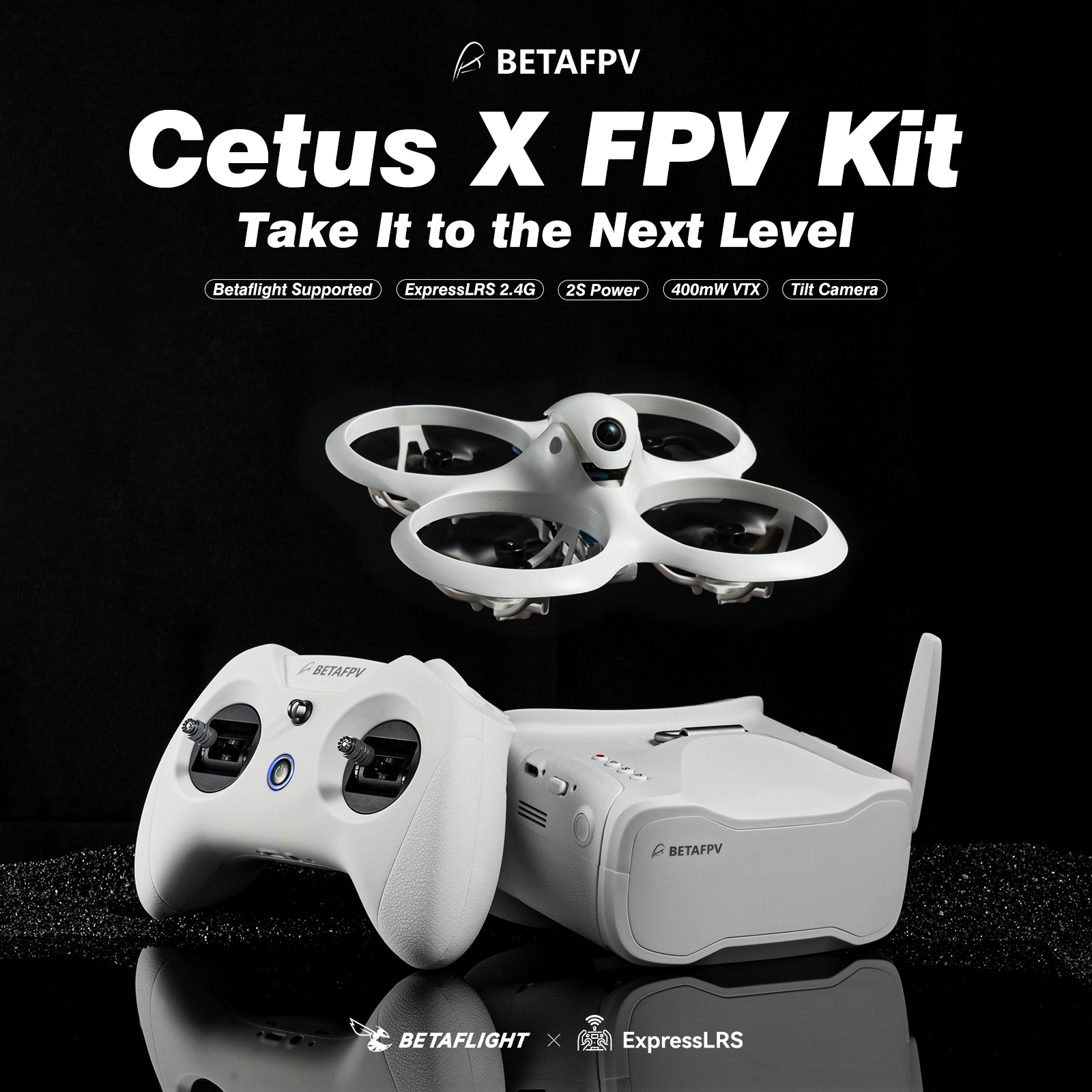 BETAFPV Cetus X FPV Kit Racing - Drone Racing Charger reseña y precio
