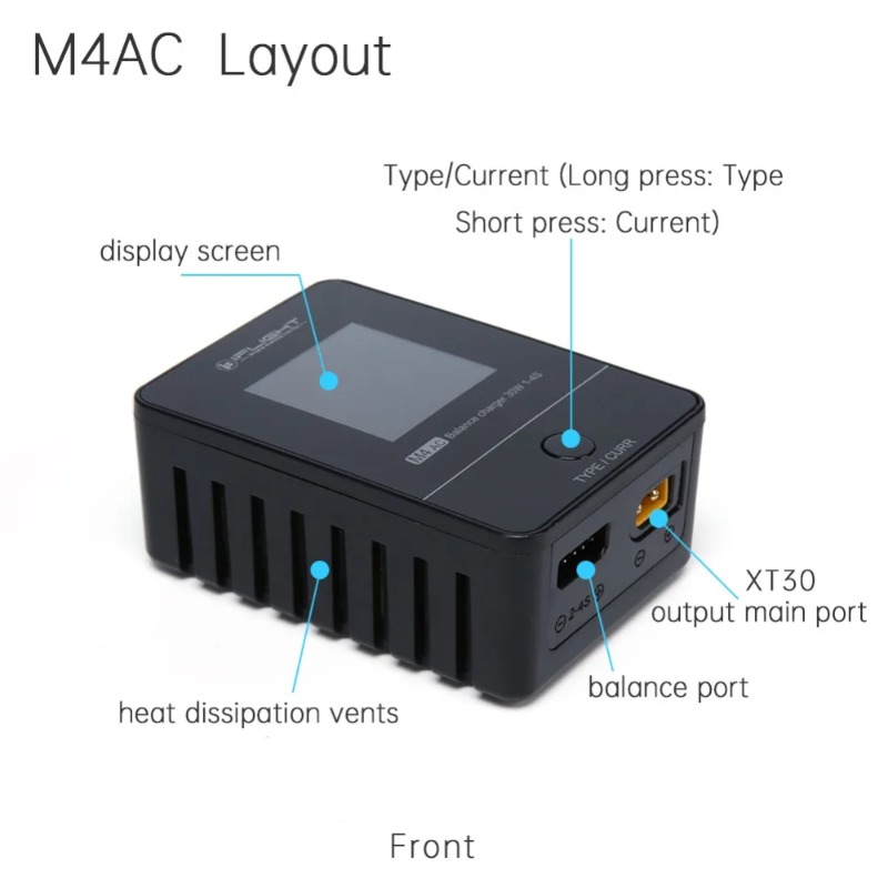 IFlight M4 AC 30W 2.5A Smart B - Drone Racing Charger reseña y precio