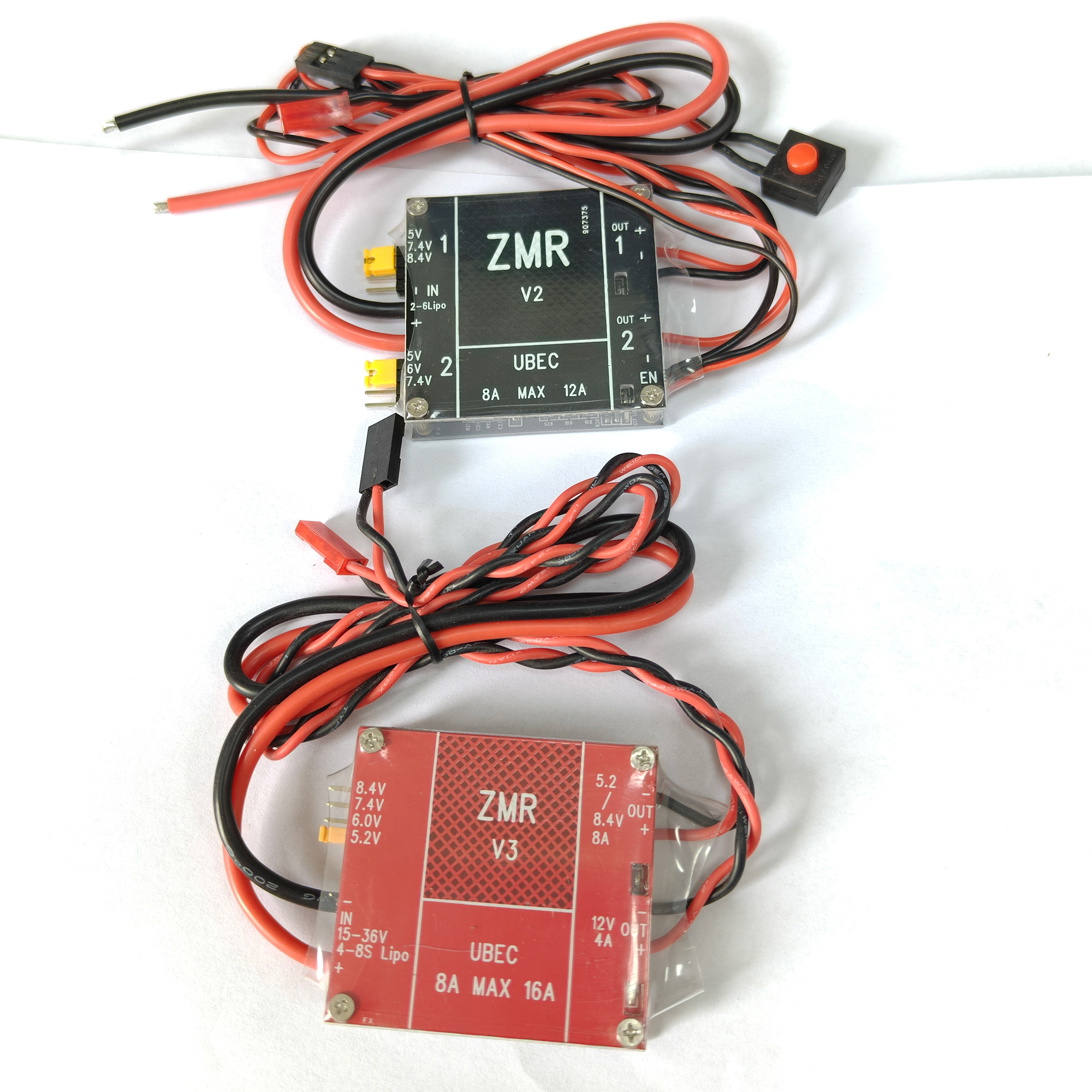 UBEC V2 V3 V4 ZMR 8A Dual BEC  - Drone Racing Battery reseña y precio
