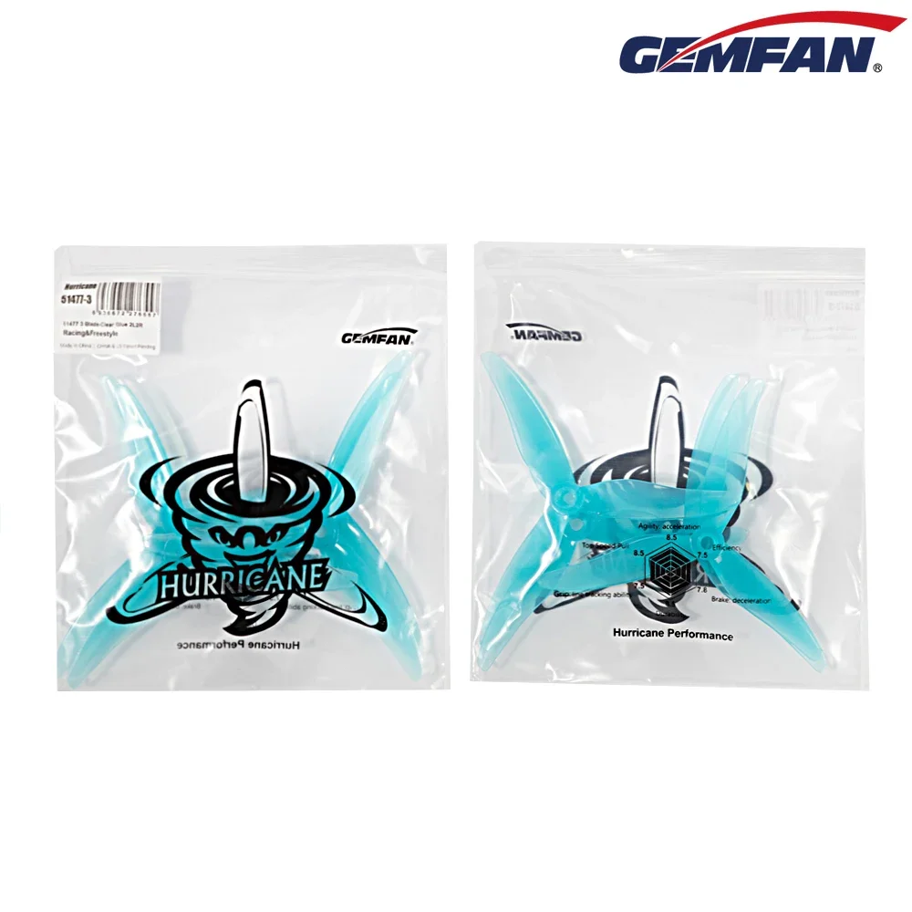 10Pairs (10CW + 10CCW) Gemfan  - Drone Racing Propeller reseña y precio