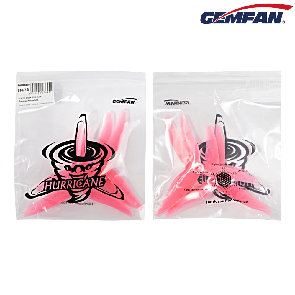 10Pairs (10CW + 10CCW) Gemfan  - Drone Racing Propeller reseña y precio