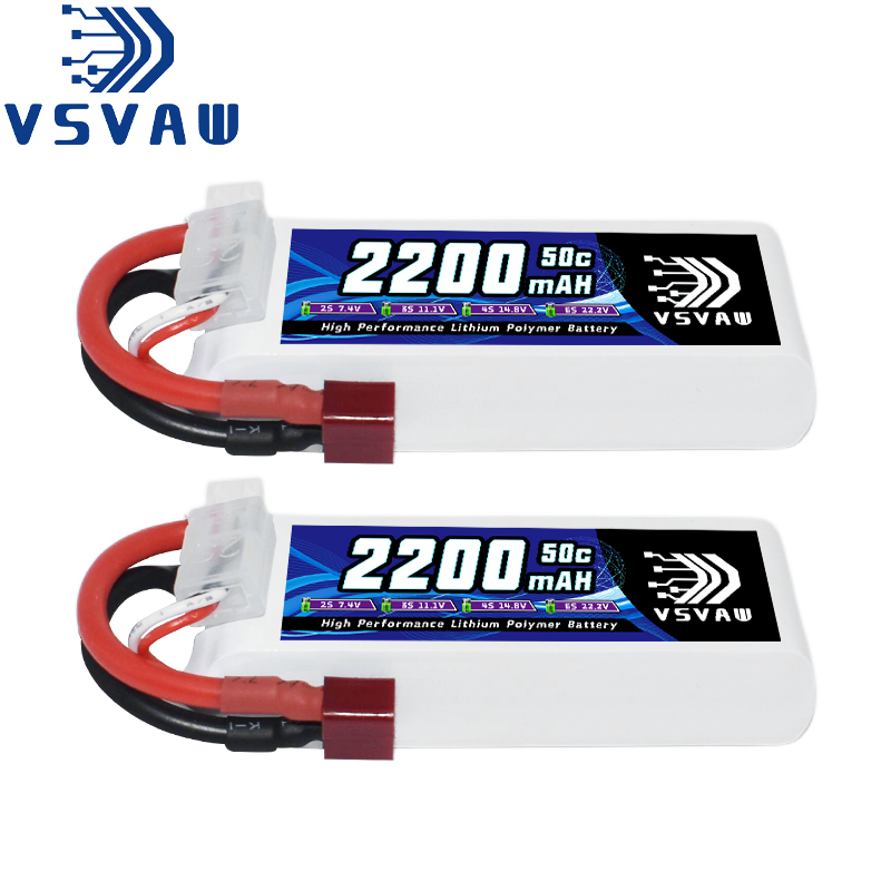 VSVAW 7.4V 2200mah 2S Drone Li - Drone Racing Battery reseña y precio