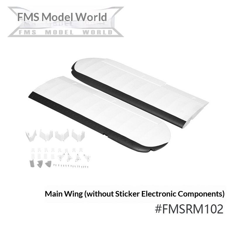FMS RC Plane Decals For 1700mm - Drone Racing Motor reseña y precio