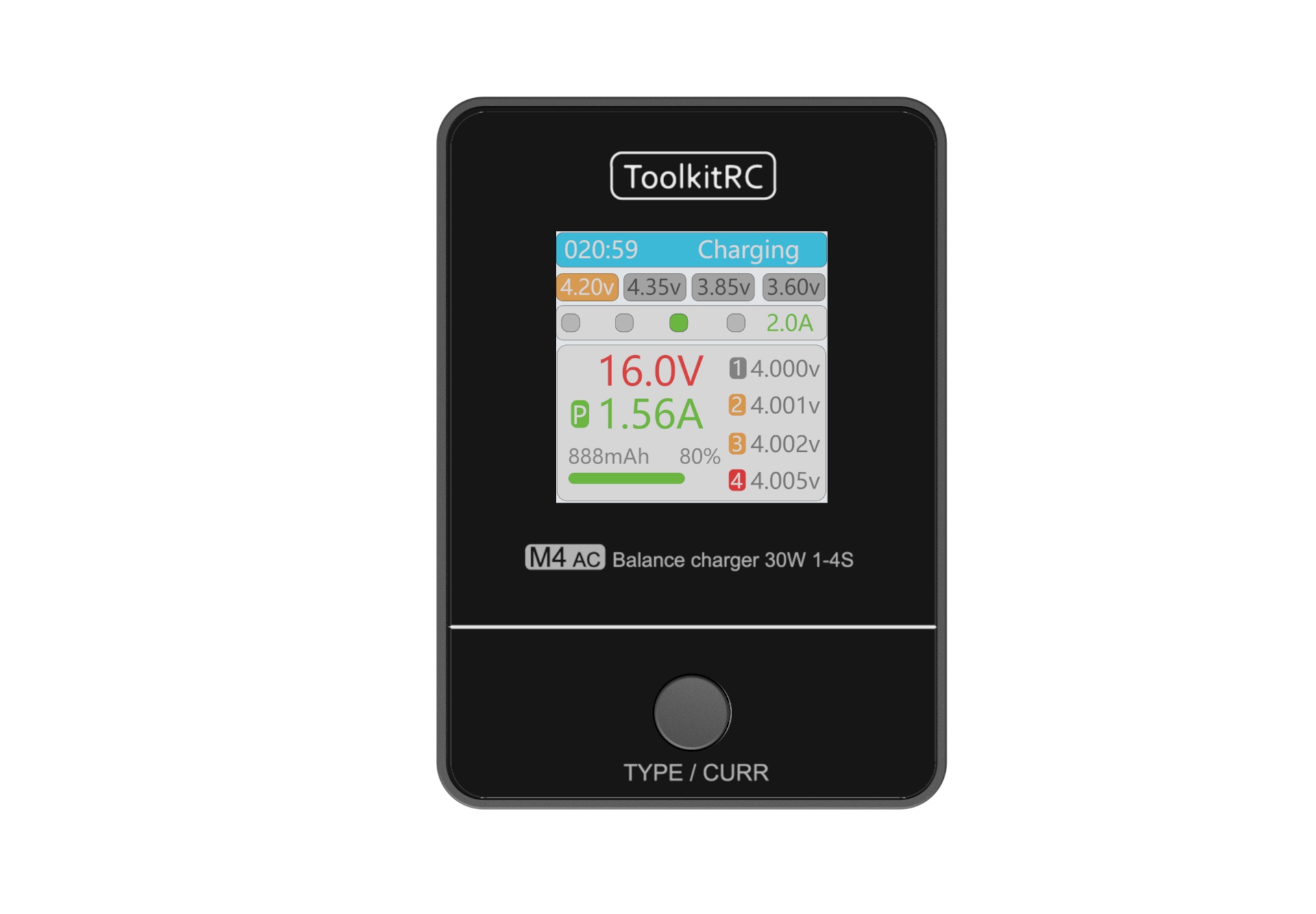 ToolkitRC M4AC 30W LiPO LiFE L - Drone Racing Charger reseña y precio