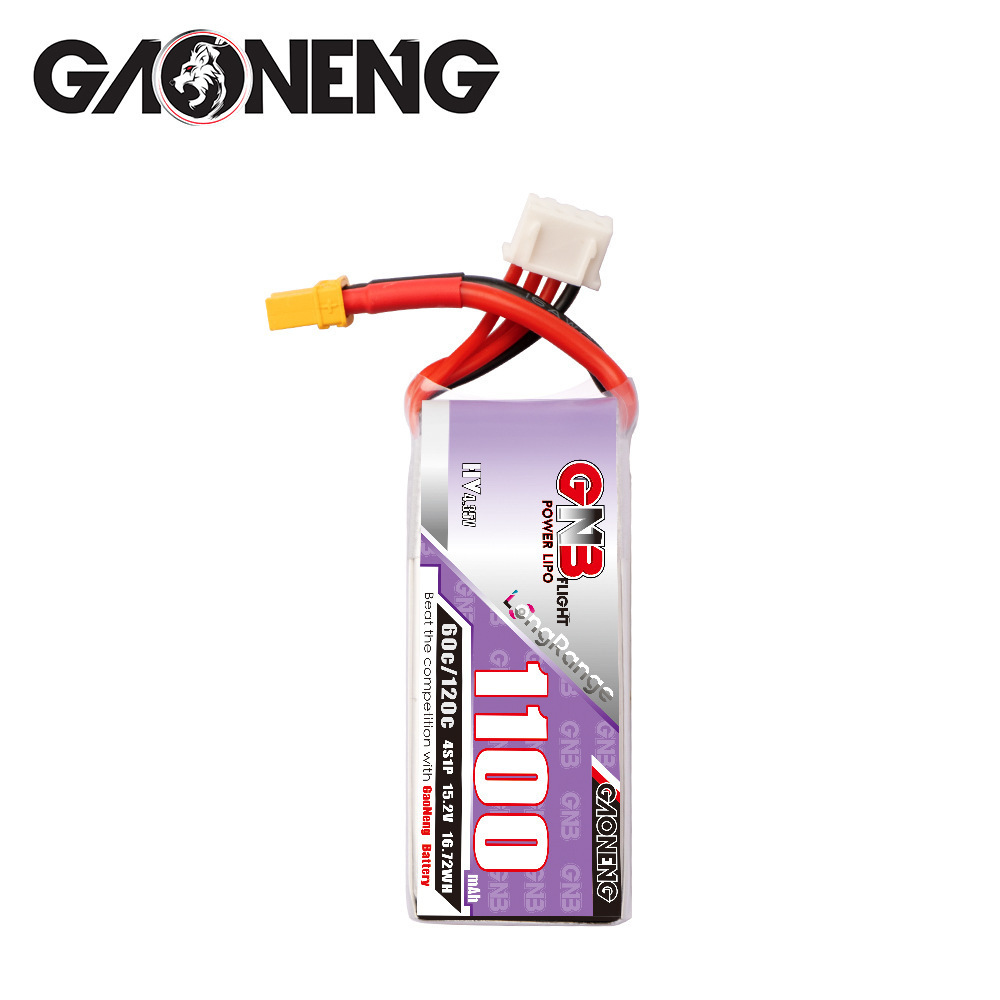 GNB 4S 1100mAh 60C/120C HV Lip - Drone Racing Battery reseña y precio