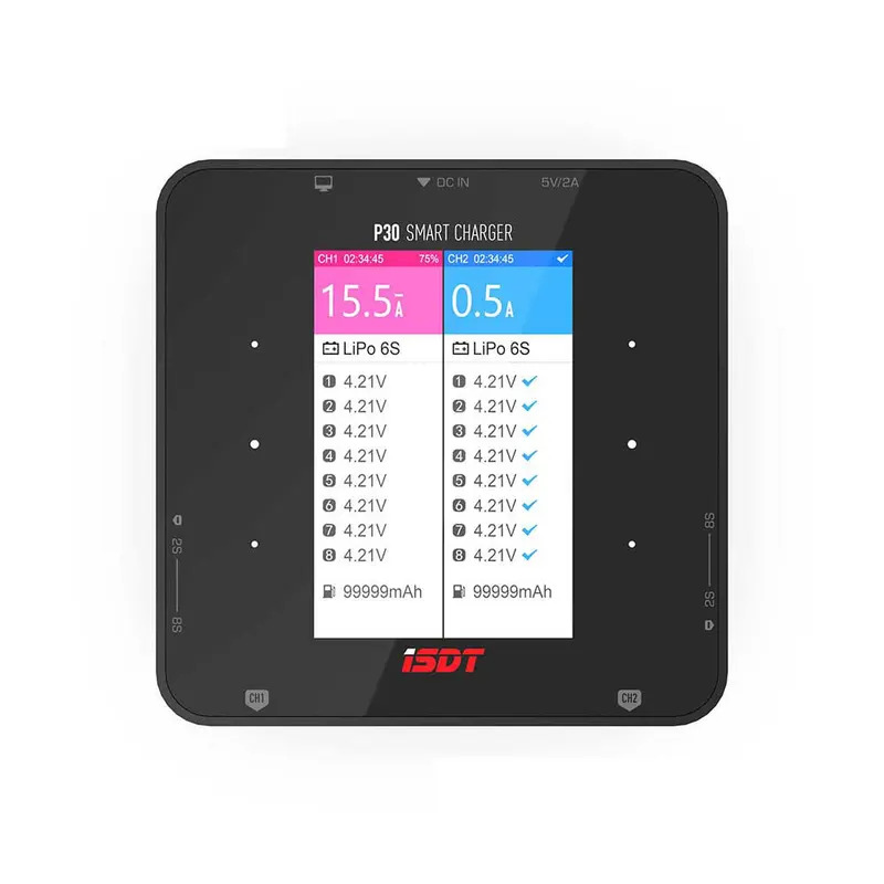 ISDT P30 Dual Balance Charger  - Drone Racing Charger reseña y precio