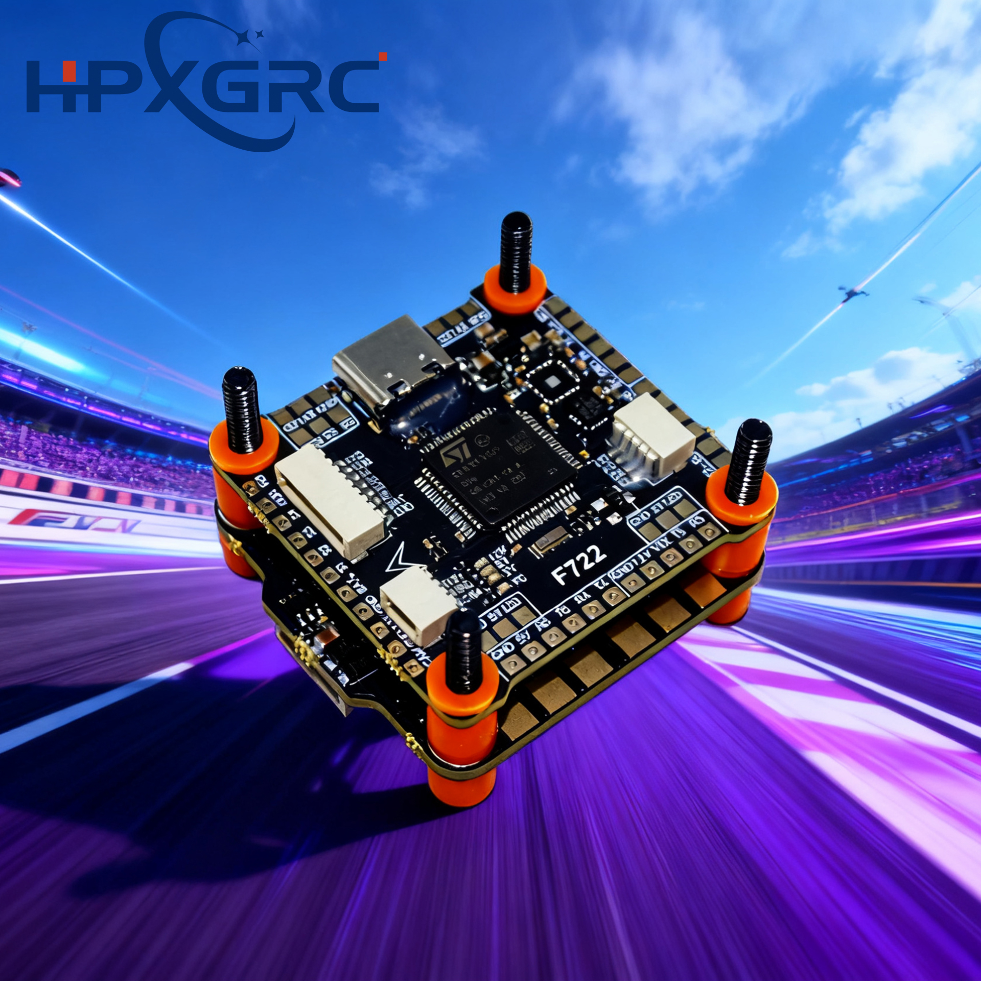 HPXGRC F405/F722 55A STACK 426 - Drone Racing Flight Controller reseña y precio