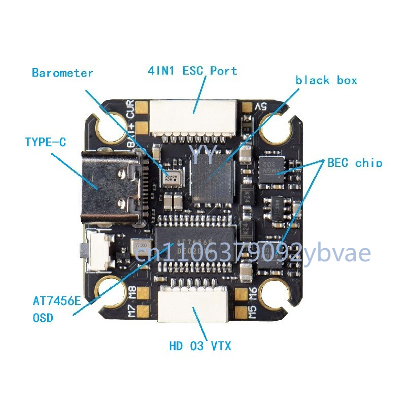 F405 V2 Flight Controller Modu - Drone Racing Flight Controller reseña y precio