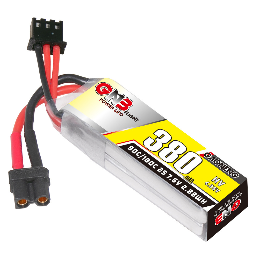 GNB 2S 7.6V 380mAh 90C/180C Li - Drone Racing Battery reseña y precio