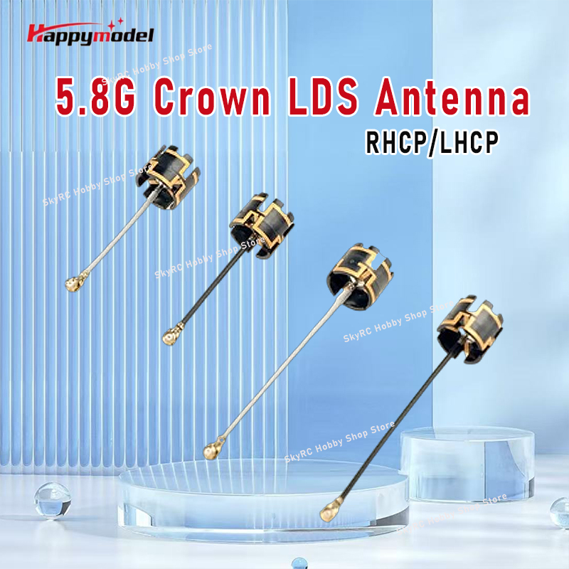 Happymodel 5.8G Crown LDS Ante - Drone Racing Antenna reseña y precio