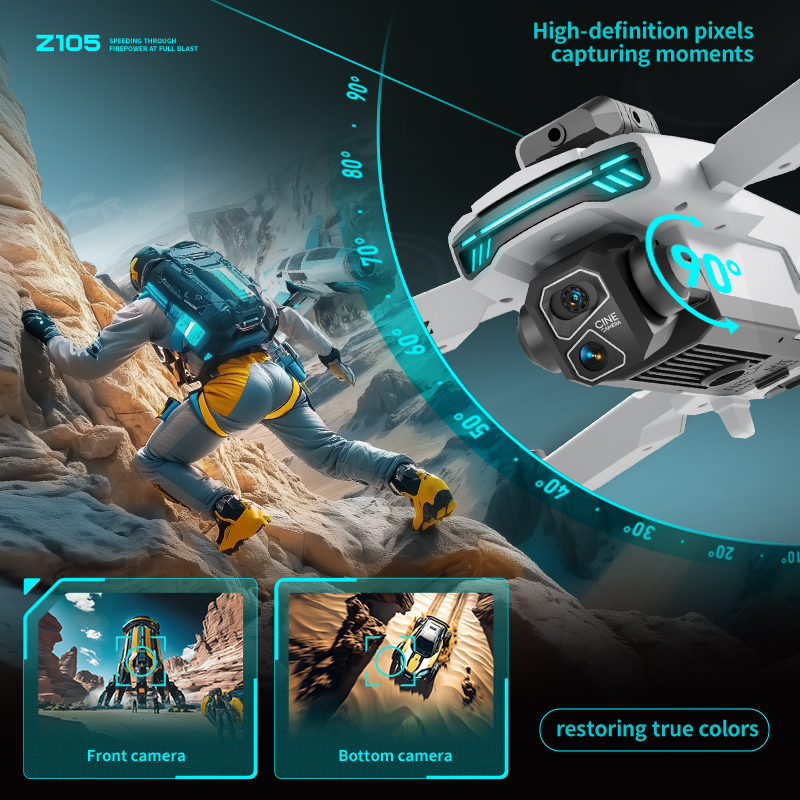 New Z105 RC Drone 8K Professio - Drone Racing Charger reseña y precio