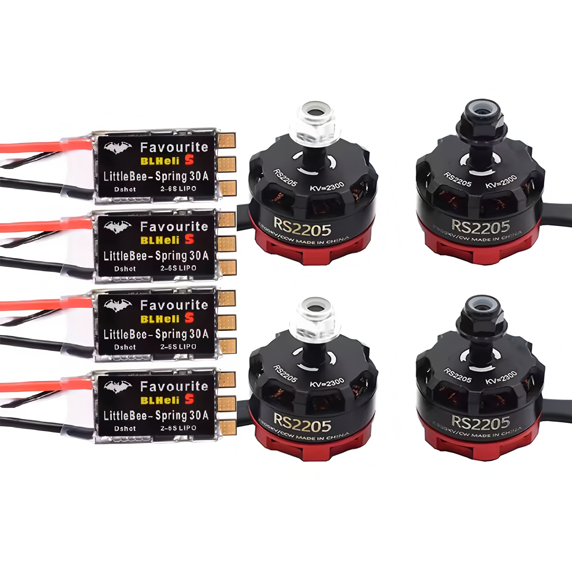 FPV RS2205 2300KV CW CCW Brush - Drone Racing Esc reseña y precio