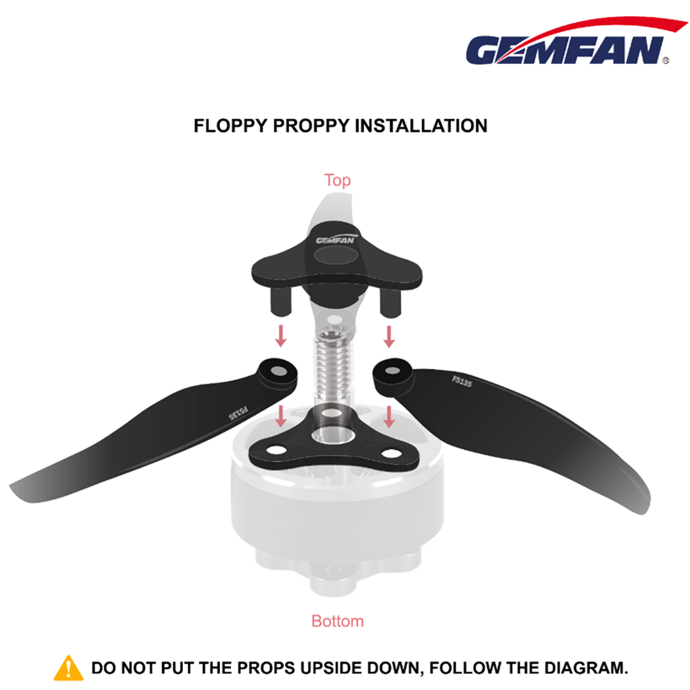 Folding Propeller 5135 Gemfan  - Drone Racing Esc reseña y precio