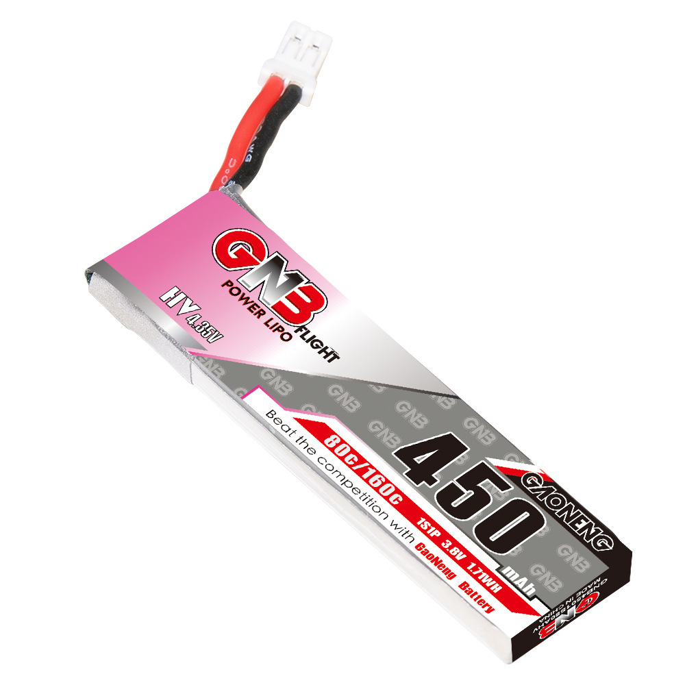 GNB HV 1S 3.8V 450mAh 80C/160C - Drone Racing Battery reseña y precio
