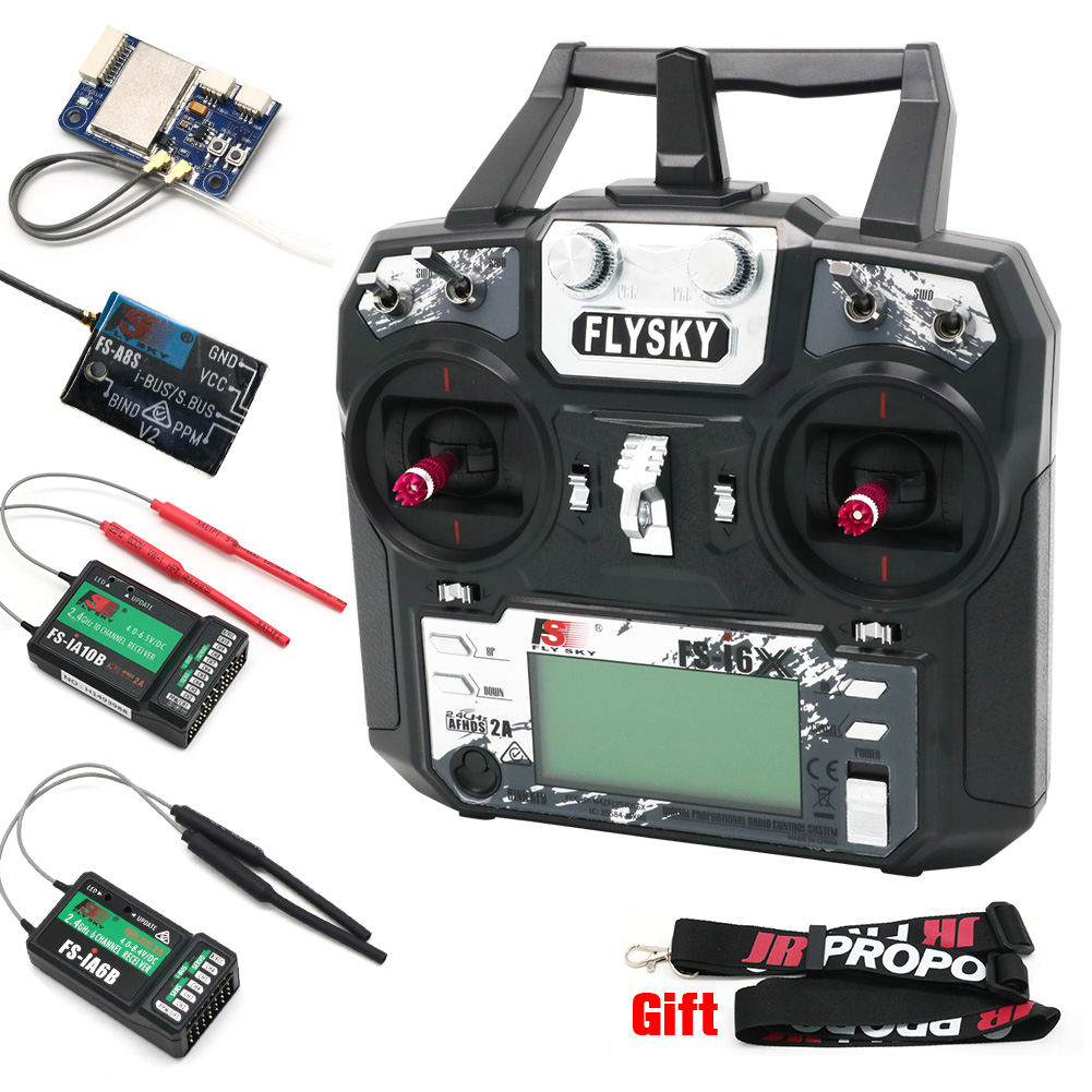 FLYSKY FS-i6X FS i6X 10CH 2.4G - Drone Racing Transmitter reseña y precio
