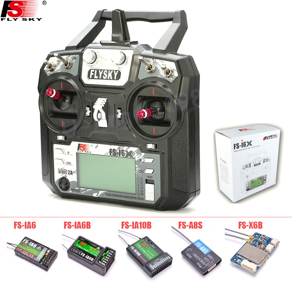 FLYSKY FS-i6X FS i6X 10CH 2.4G - Drone Racing Transmitter reseña y precio