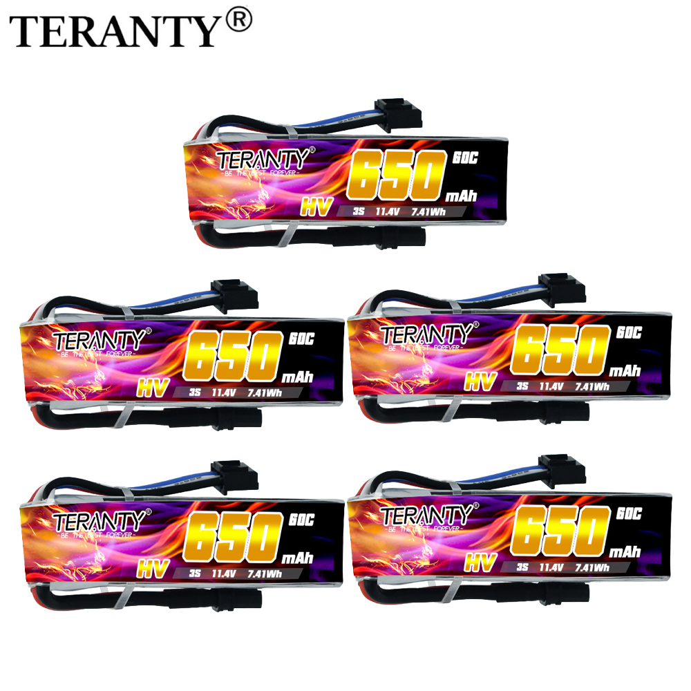 1/2/5/8pcs TERANTY 650mAh 3S 1 - Drone Racing Battery reseña y precio