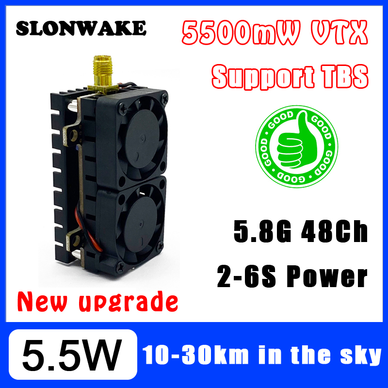 Long Range 5.8GHz 5.5W Video T - Drone Racing Transmitter reseña y precio