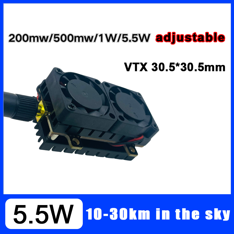 Long Range 5.8GHz 5.5W Video T - Drone Racing Transmitter reseña y precio