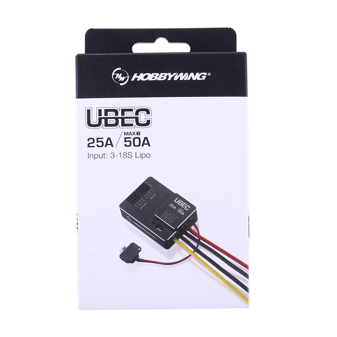 Hobbywing UBEC 25A HV 3-18S Mo - Drone Racing Esc reseña y precio