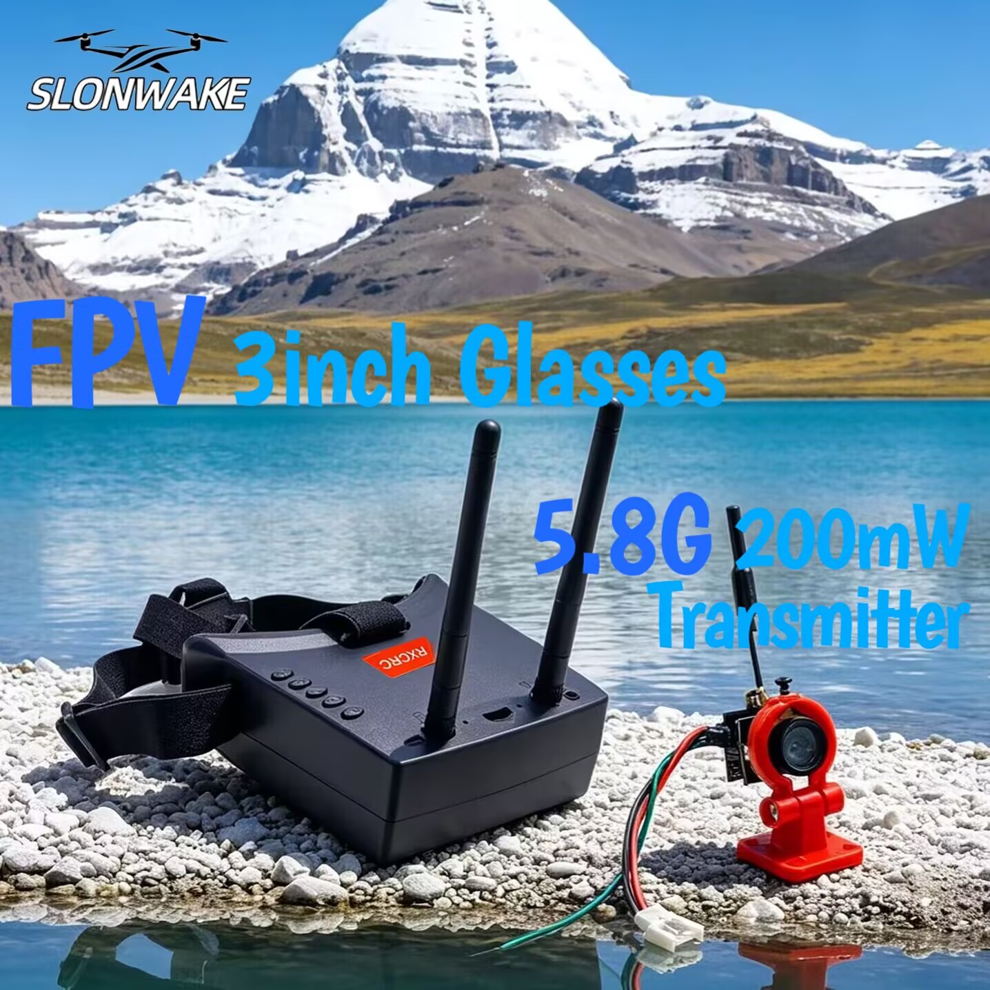 SLONWAKE 5.8G Analog VTX Trans - Drone Racing Vtx reseña y precio