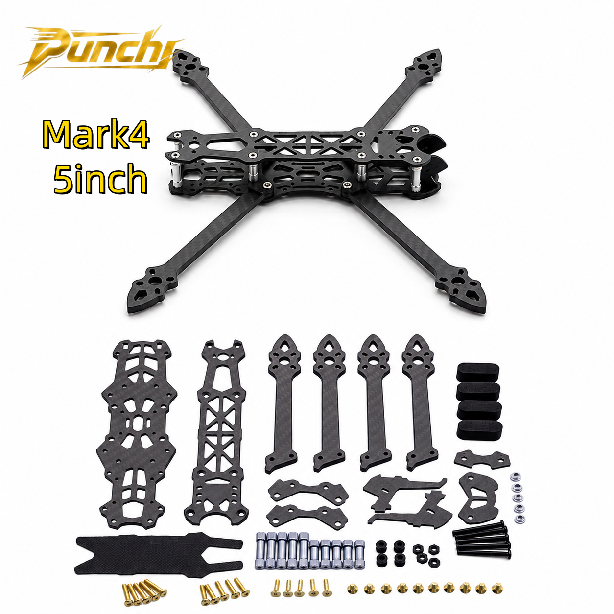 Mark4 5inch FPV Carbon Fiber F - Drone Racing Frame reseña y precio