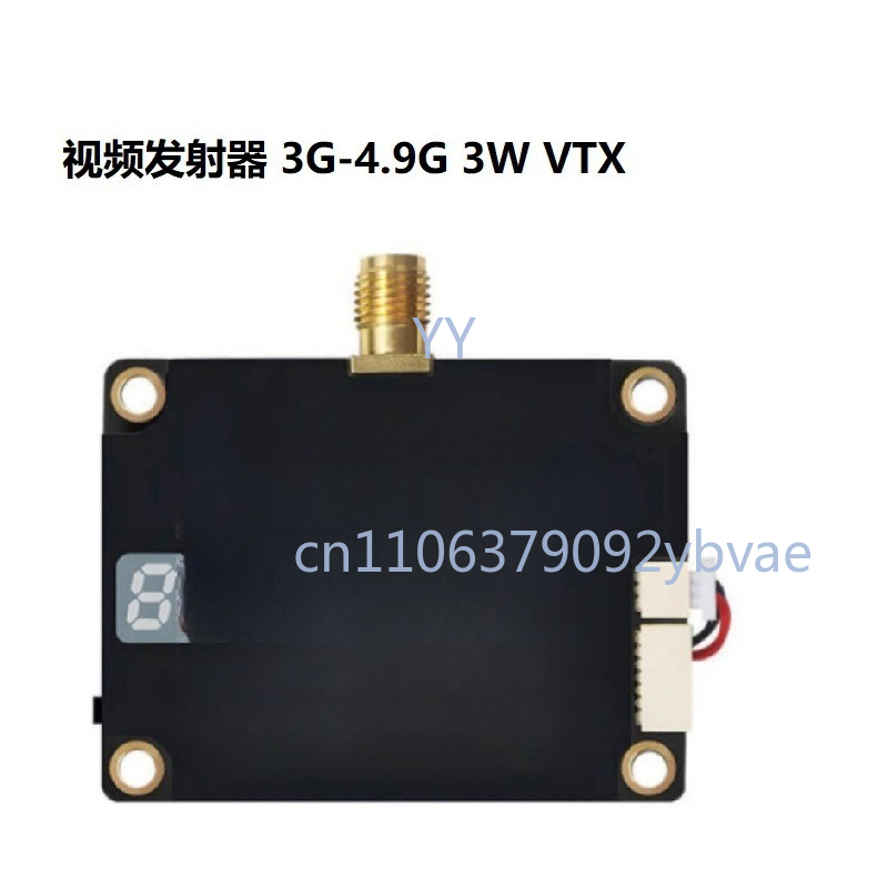 3G-4.9G 3W FPV Video Transmitt - Drone Racing Transmitter reseña y precio