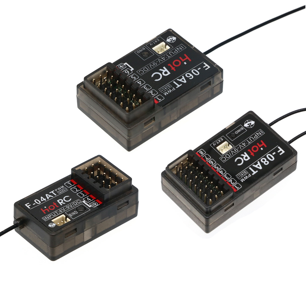 HOTRC 2.4Ghz F-04A F-06A F-08A - Drone Racing Receiver reseña y precio